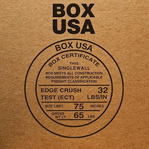 BOX USA 18x18x18 Corrugated Cardboard Double Wall Boxes with Handles Large, 18”L x 18”W x 18”H, Pack of 10 | Shipping, Packaging, Moving, Storage Box for Home or Business, Strong Wholesale Bulk Boxes - Image 6