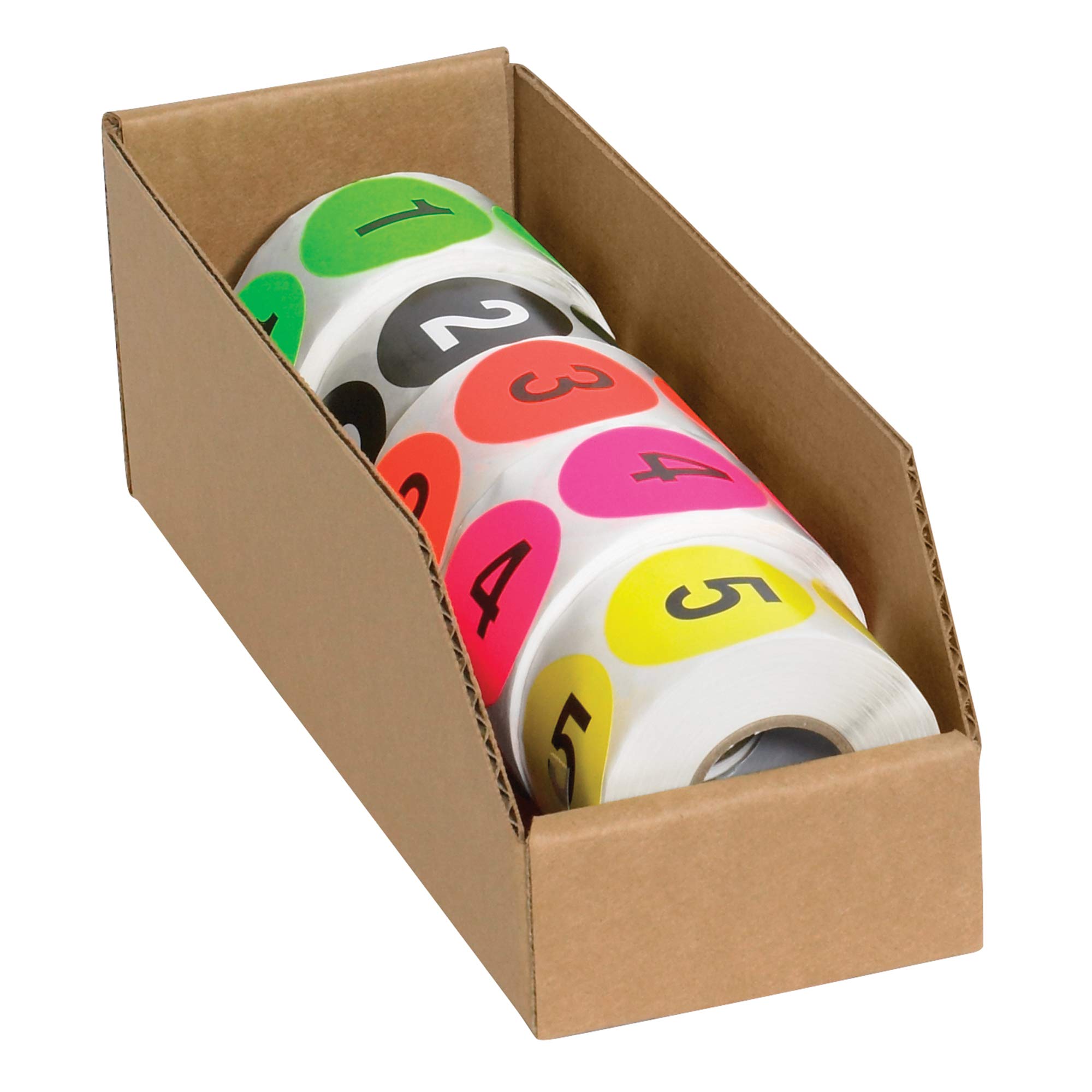 Box USA BBINBIN29K Open Top Bin Boxes, 2" x 9" x 4-1/2", Kraft (Pack of 25) - Image 3