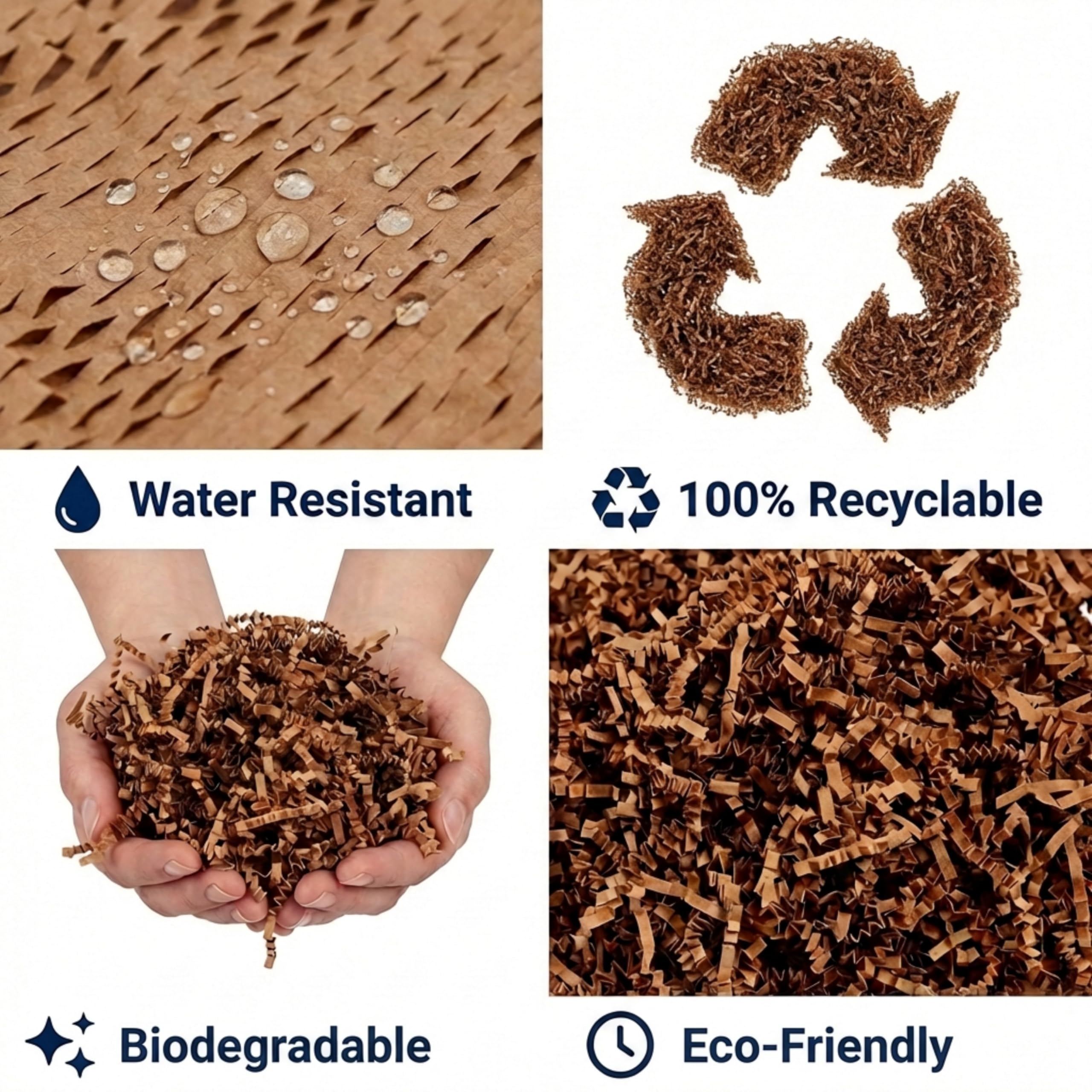 Box USA Kraft Crinkle Paper Filler (10lb) - Shredded Paper for Basket Stuffing, Shipping, Packaging, Confetti, Crafts & Holidays - Crinkle Cut - Image 5