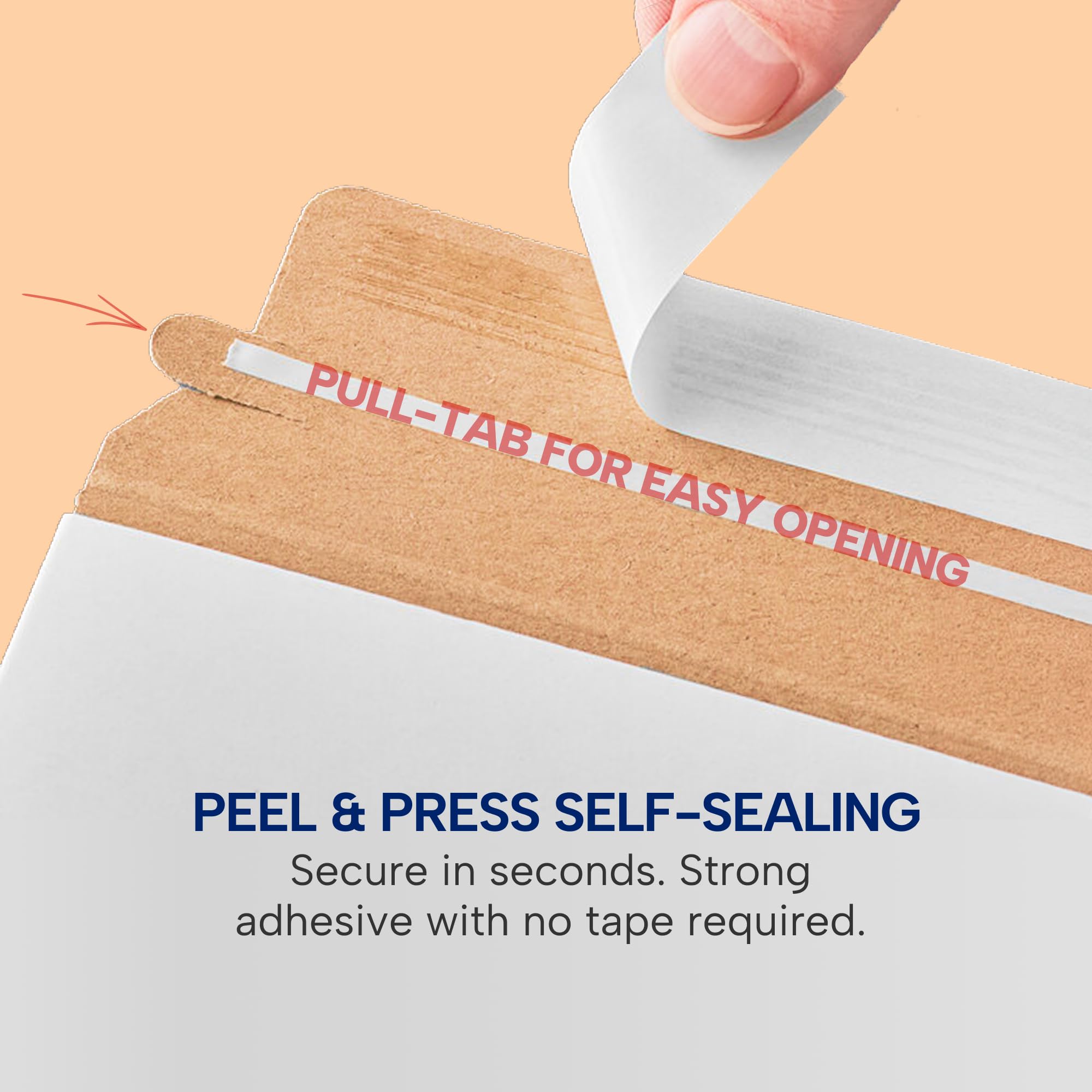 BOX USA Rigid Mailers 12" x 15" (100-Pack) - Cardboard Mailer Envelopes for Photos, Artwork, Certificates - Stay Flat - Image 4